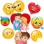 icon Emojis for whatsapp emoticons stickers for Huawei MediaPad M3 Lite 10