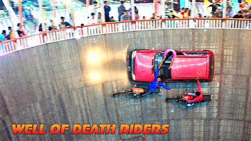 Well Of Death Car Stunt Rider