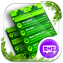 icon Nature Green HD SMS Plus Theme
