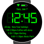 icon Calendar Digital for Samsung Watch for Sony Xperia XZ1 Compact