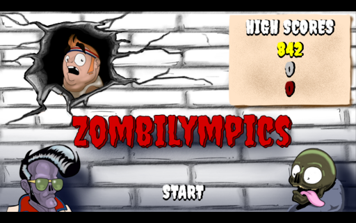 Zombilympics: Running edition