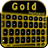 icon Gold Keyboard Theme 3.1