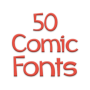 icon Comic Fonts 50