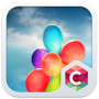 icon Great Balloon Theme C Launcher for Sony Xperia XZ1 Compact