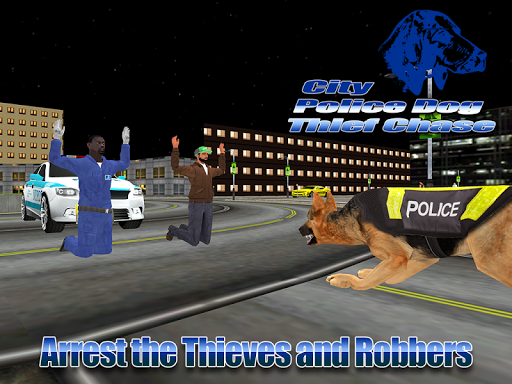 City Police Dog Thief Chase 3D