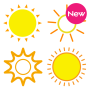 icon COLOR WEATHER ICONS FOR HDW for intex Aqua A4