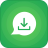 icon com.status.saver.savevidieos.statusdownloader.all.sticker.savestory 1.0.24