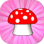 icon Collect Water and SunlightGrow Cute Mushroom
