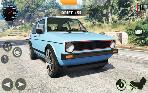 Extreme City Car Drive Simulator 2021 : VW Golf