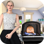 icon Pregnant mother game: Pregnant mom babysitting sim