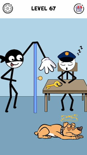 Stick Robber Stealing Games