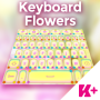 icon Keyboard Flowers