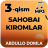 icon Sahobai kiromlar 3-qismAbdullo Domla 1.0