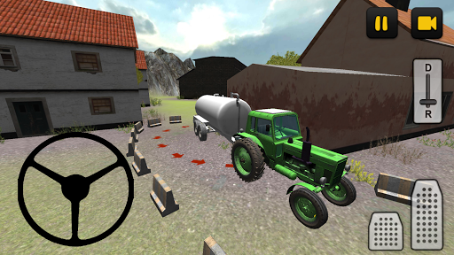 Classic Tractor 3D: Milk