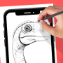 icon AR Drawing Sketch and Color for intex Aqua A4