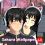 icon Cute Sakura School Wallpaper for Samsung Galaxy Note 10 1