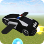 icon Police Car Flying for oppo A57