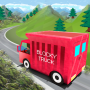 icon Mountain Blocky Truck Driving