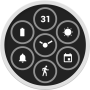 icon Bits Watch Face for Doopro P2