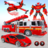 icon Fire Truck Robot Car Game 113