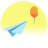 icon Air paper flying 1.1