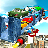 icon Flying Car Transport Truck 3D 1.2