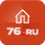 icon Недвижимость Ярославля 76.ru for LG K10 LTE(K420ds)
