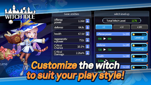 Witch Idle - 2000 Summonable