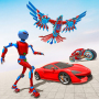 icon Stickman Robot Car Game – Falcon Robot Bike Game for Doopro P2