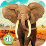 icon African Elephant Simulator 3D for iball Slide Cuboid