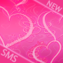 icon Romantic Pink Theme for GO SMS