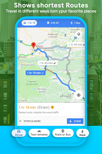 GPS Navigation - Map Locator & Route Planner