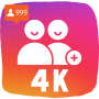 icon Get 4K Followers -- followers& Likes for Instagram