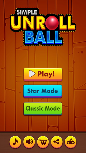 Simple Unroll Ball - Memory Puzzle Game