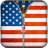icon US Flag Zipper Lock 35.4