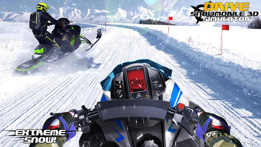 Drive Snowmobile 3D Simulator