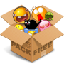 icon Emoticons pack, Colorful simpl for intex Aqua A4