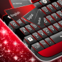 icon Black Red Keyboard