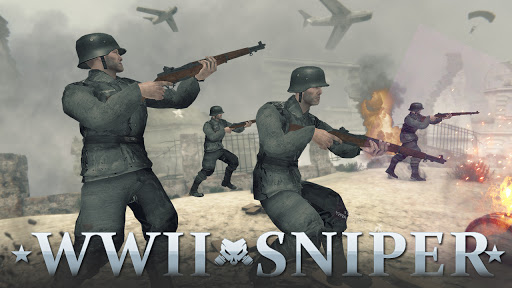 WW2 Sniper 3D: Pure War Games