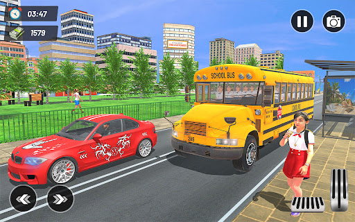 School Bus Driving Games 3D