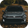 icon Volkswagen Golf GTI wall 4K for Samsung Galaxy Note 10 1