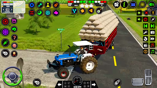 Indian Tractor Farming Games