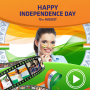 icon Independence Day Video Maker :15th Aug Video Maker