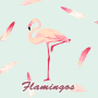 icon Flamingos