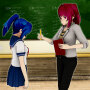 icon Anime Girl School Teacher 3D