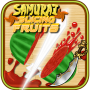 icon Samurai Slicing Fruits