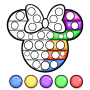 icon Dot Makers coloring book
