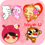icon Love Stickers for messenger for Doopro P2