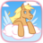 icon Pony fly in a fantasy world 4