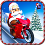 icon Crazy Santa Moto Gift Delivery